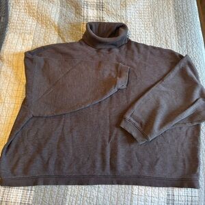 American Eagle Outfitters Dark Brown Turtleneck Sweater